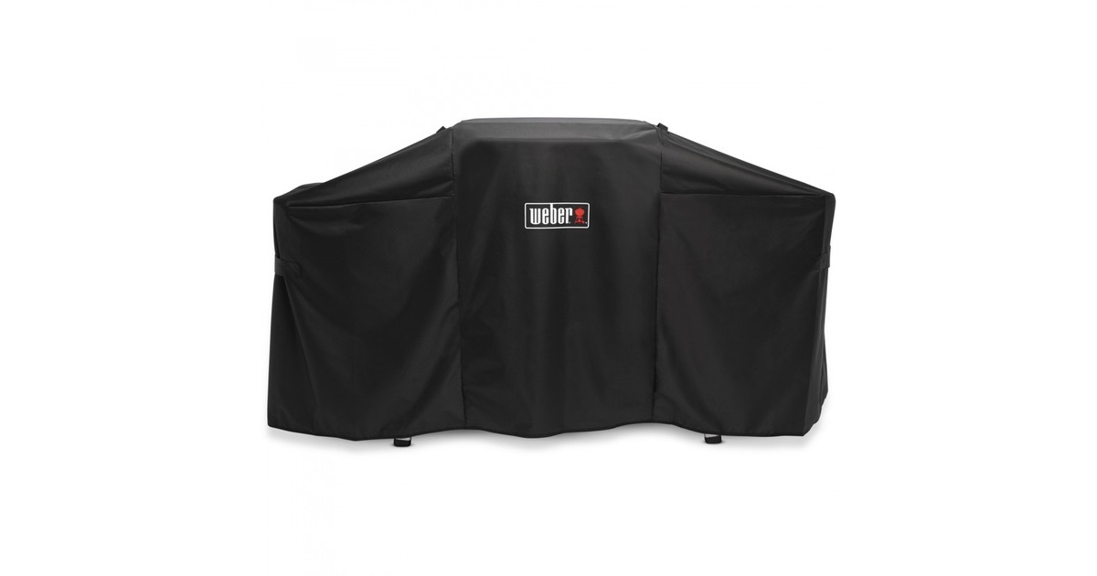 WeberPremium Plancha Afdekhoes 43/56cm beschermkap  (Zwart, voor SLATE GP Premium plancha's GP 43cm / GP 56cm)