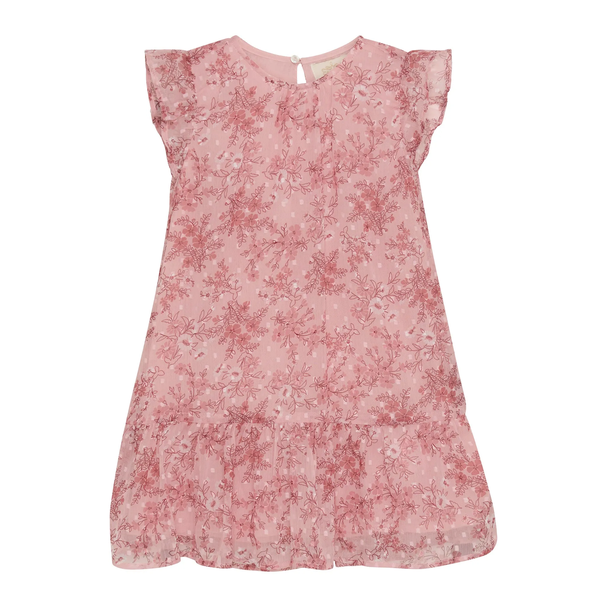 Creamie Robe Fleurs Dobby 2-6ans