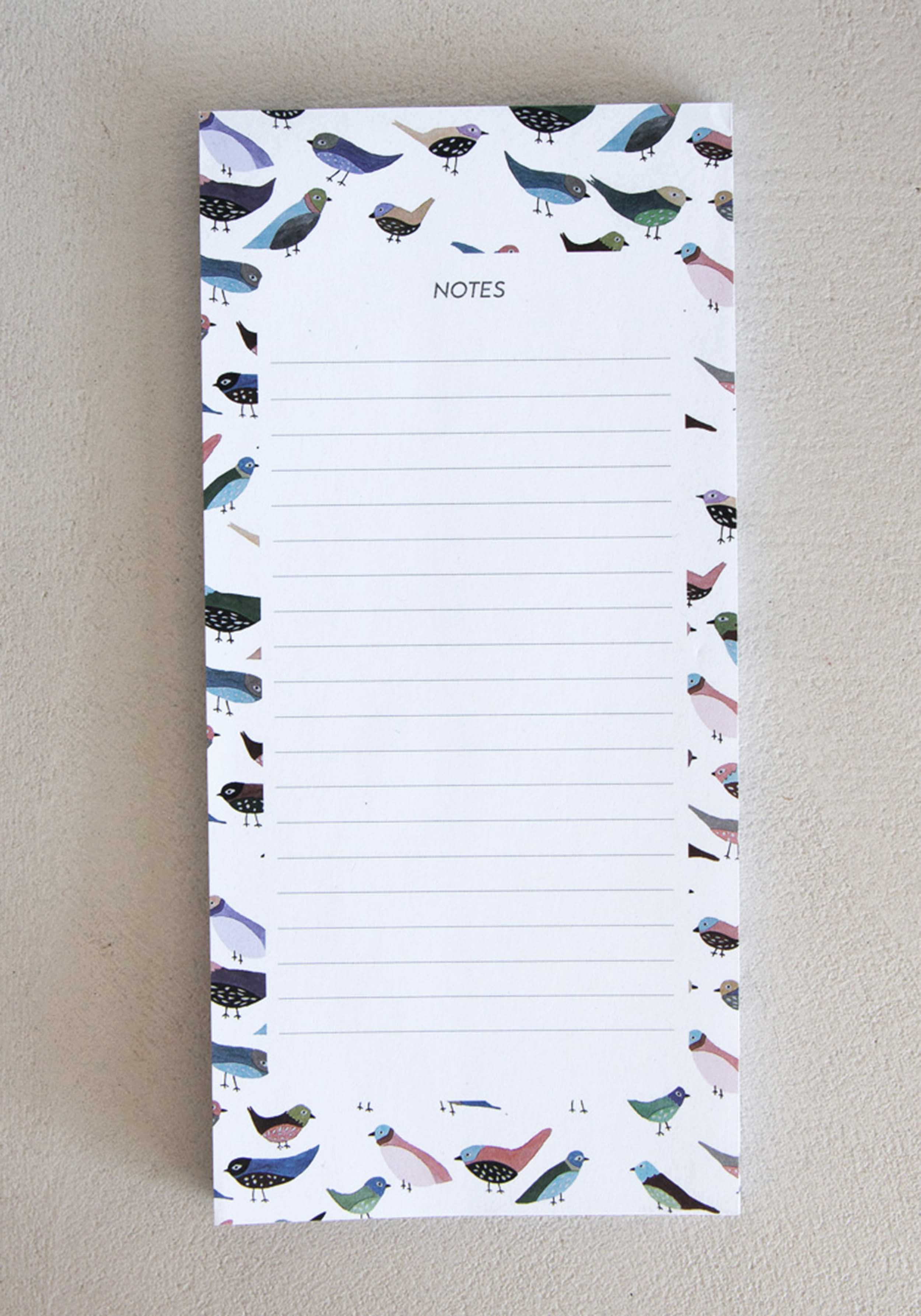 Lili Pepper Notizblock Birds