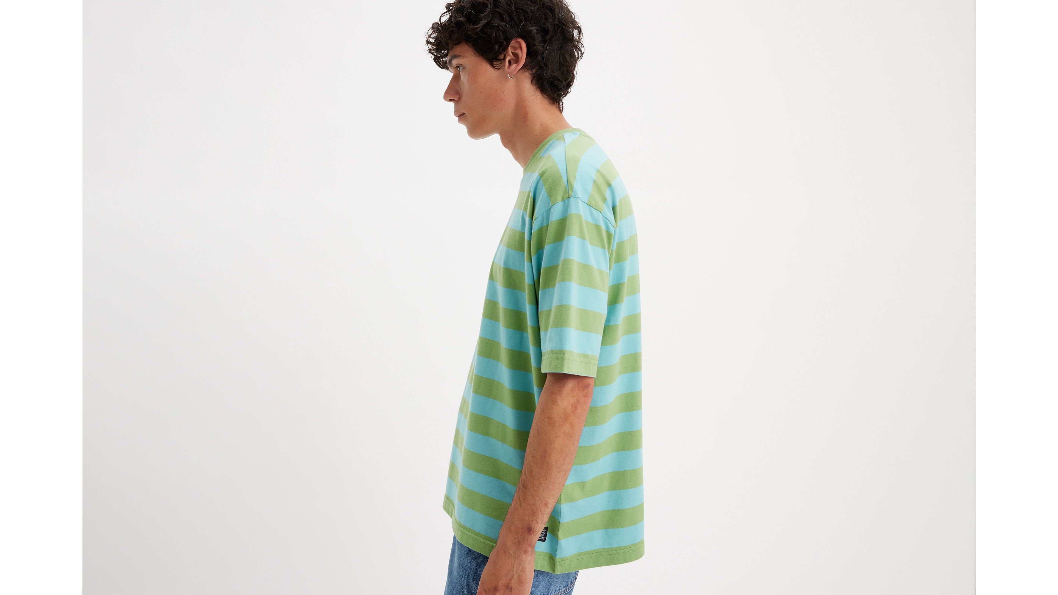 Levi's® Skateboarding t-shirt graphique Boxy - Thinking About - Bleu