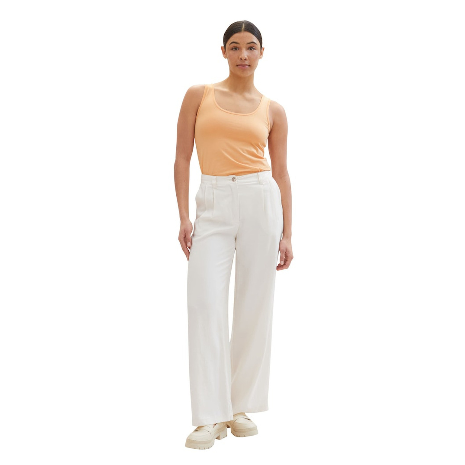 Tom Tailor T-shirt top wide crew neck