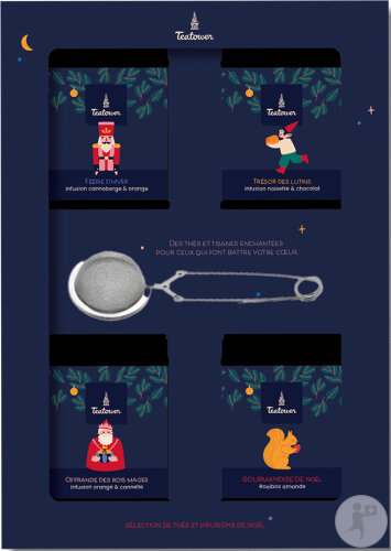 Teatower Coffret La Hotte De Noël 4x50Gr