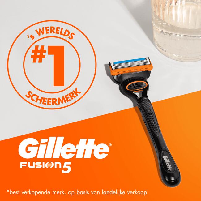 Gillette Fusion5 Scheersysteem Met 2 Navulmesjes