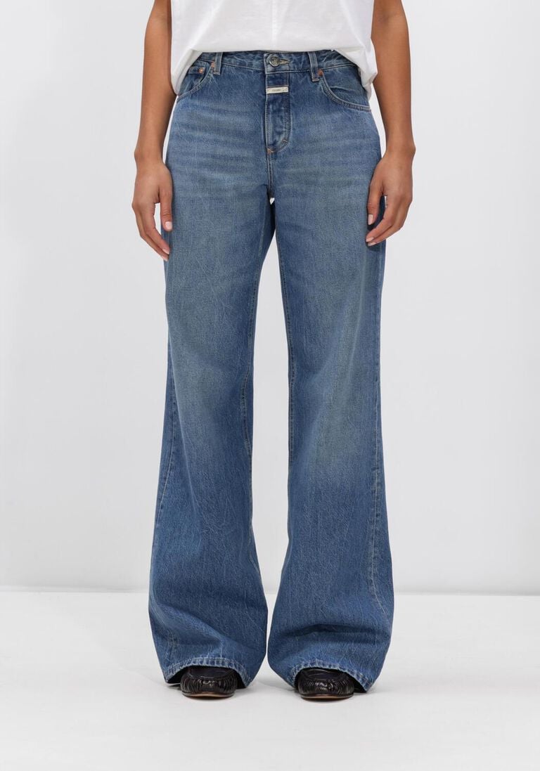blauwe closed wide jeans gillan