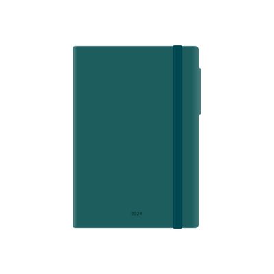 Agenda 1 jour par page - 17 x 24 cm - bleu galactique - Legami Colours Collection
