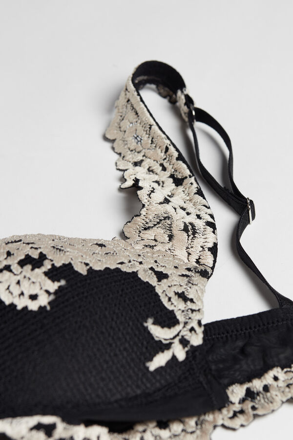 Sutiã Gioia Pretty Flowers Super Push-Up