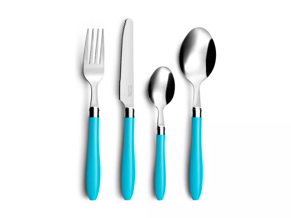 Réglisse Bleu Turquoise - Ménagère 16 pièces