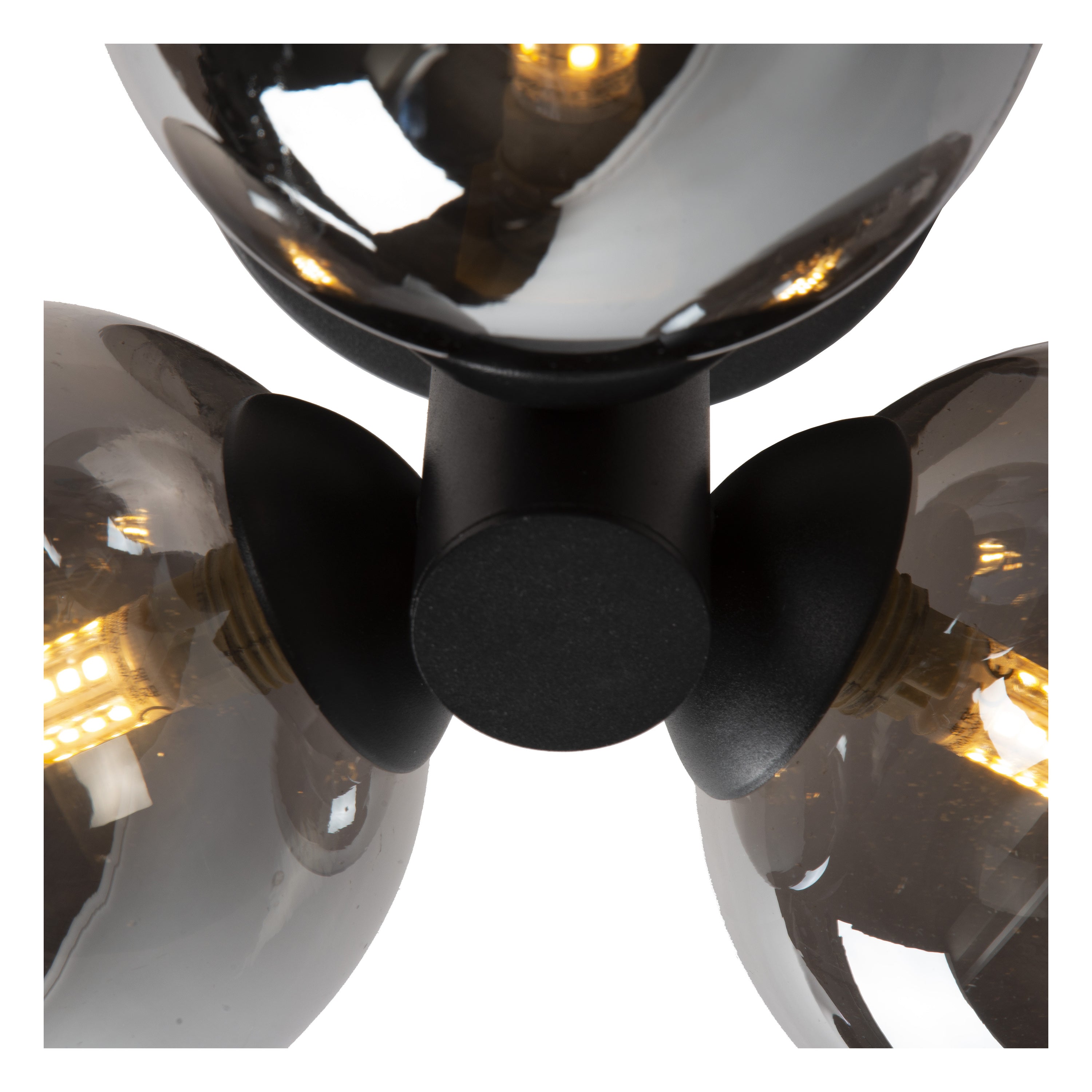 Trudy 3 plafondlamp Ã28 badkamer IP44 zwart