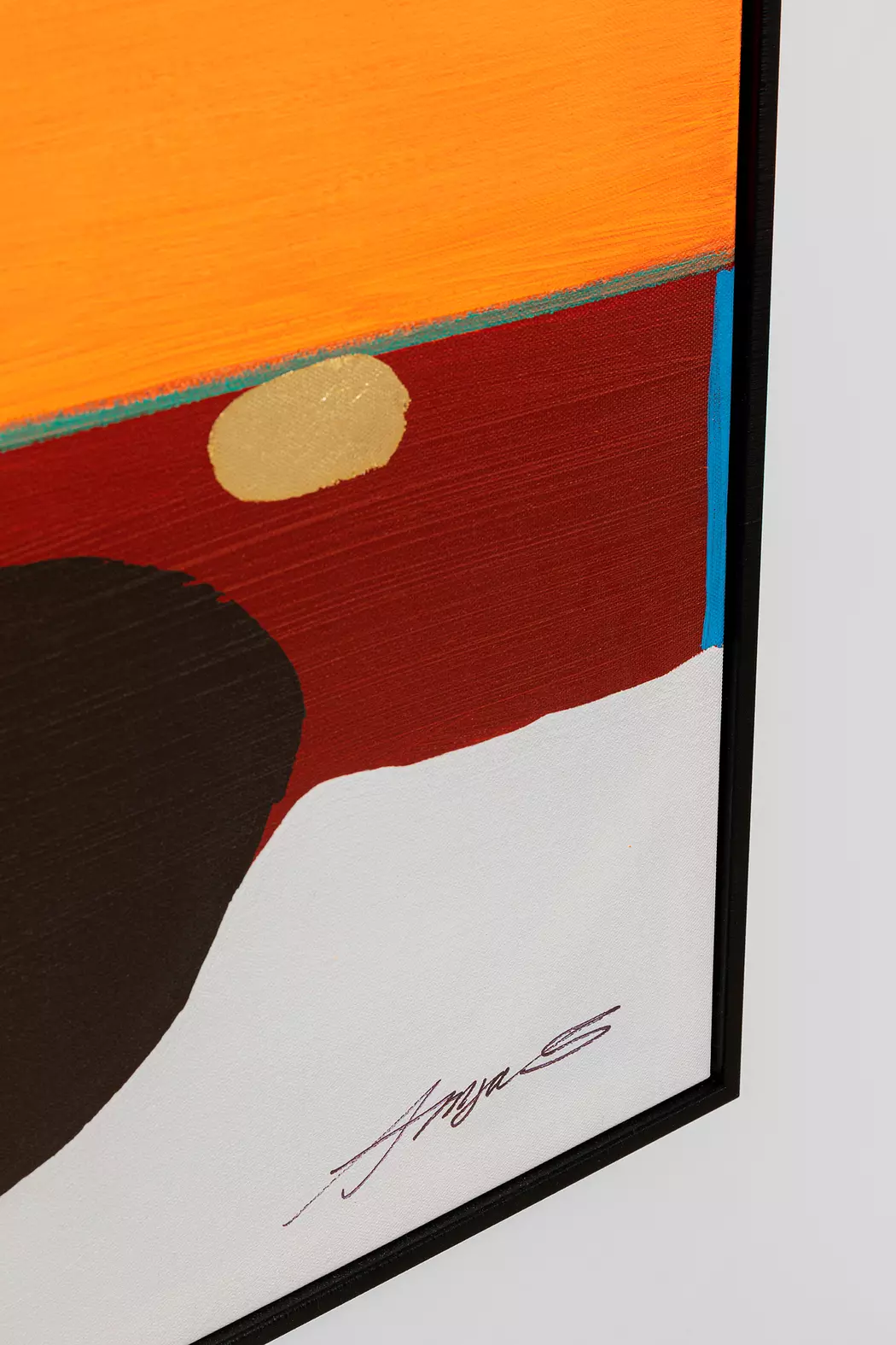 Wandbild 73 x 143 cm Abstract