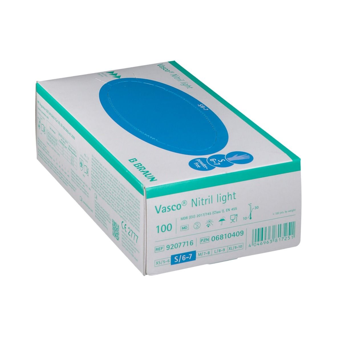 Vasco® Nitril light Untersuchungshandschuhe Gr. S