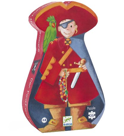 Djeco Puzzlespiel - 36 Teile - Pirat