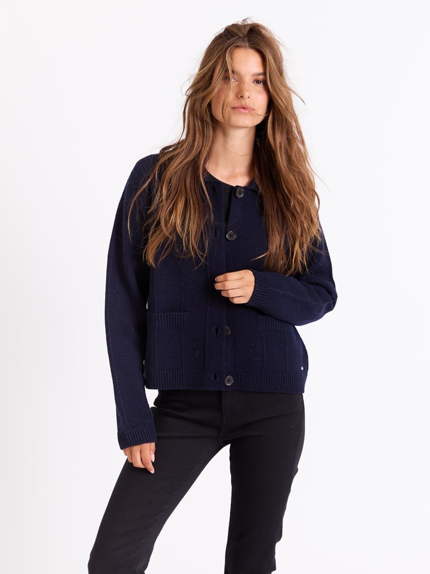 Yasmine cardigan Sky Captain