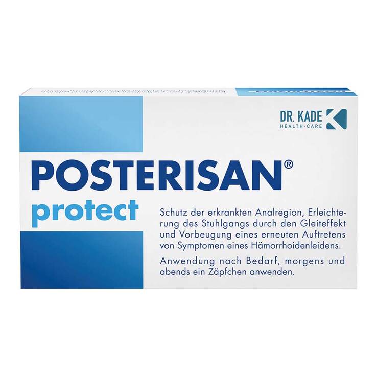 Posterisan protect Suppositorien, 25 St