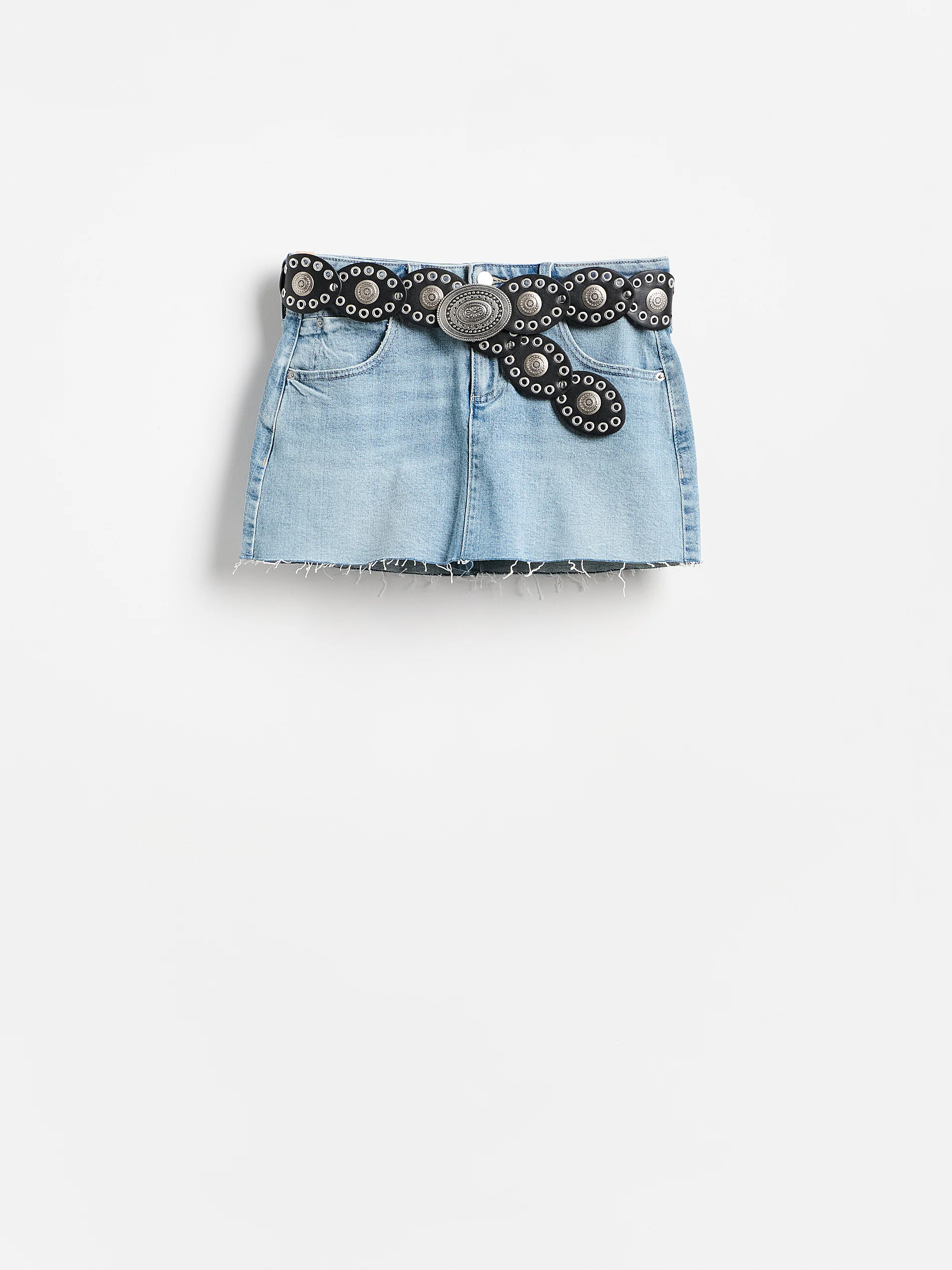 Skort mit Gürtel