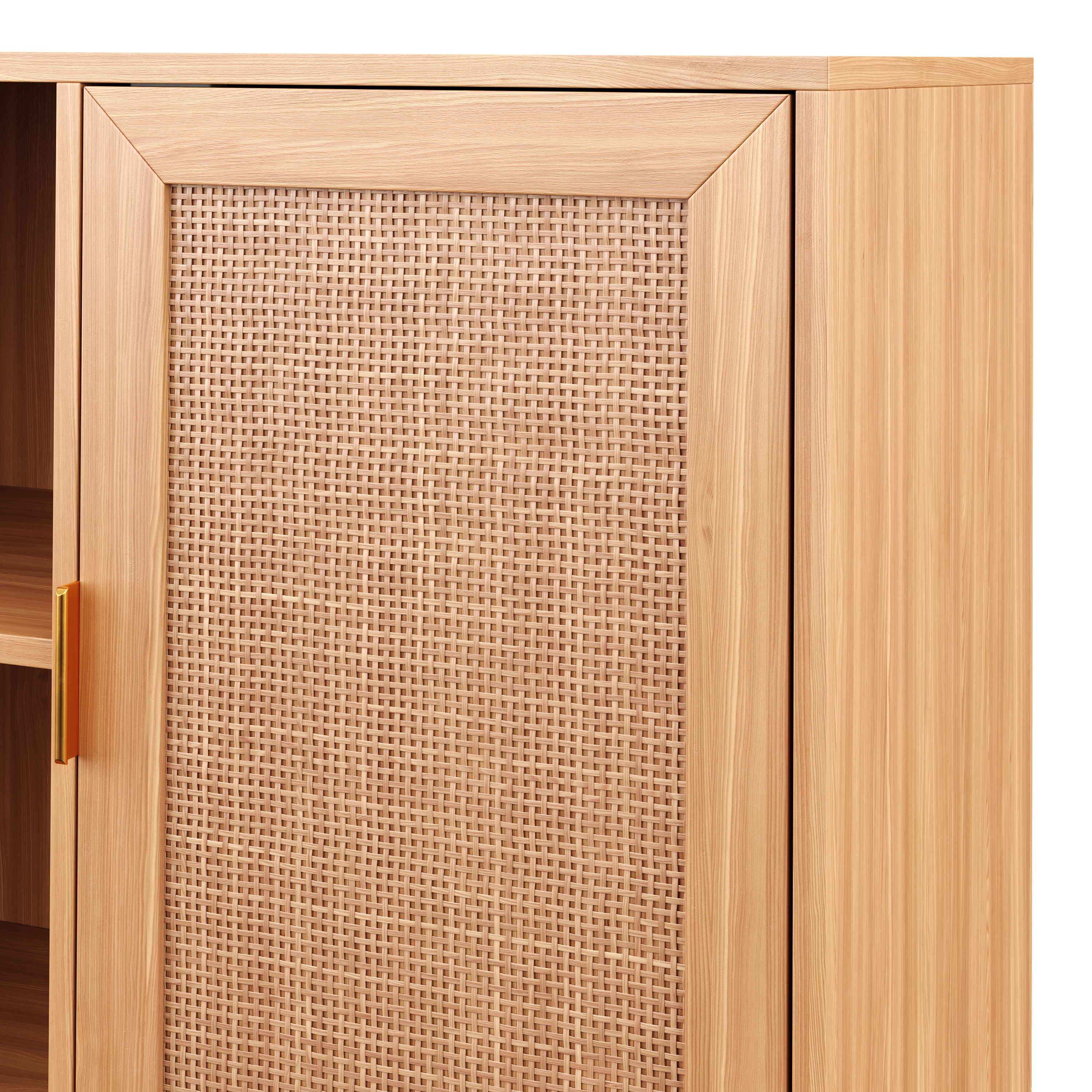 Kommode Holz ARNO 4 Fächer 75 x 78 cm