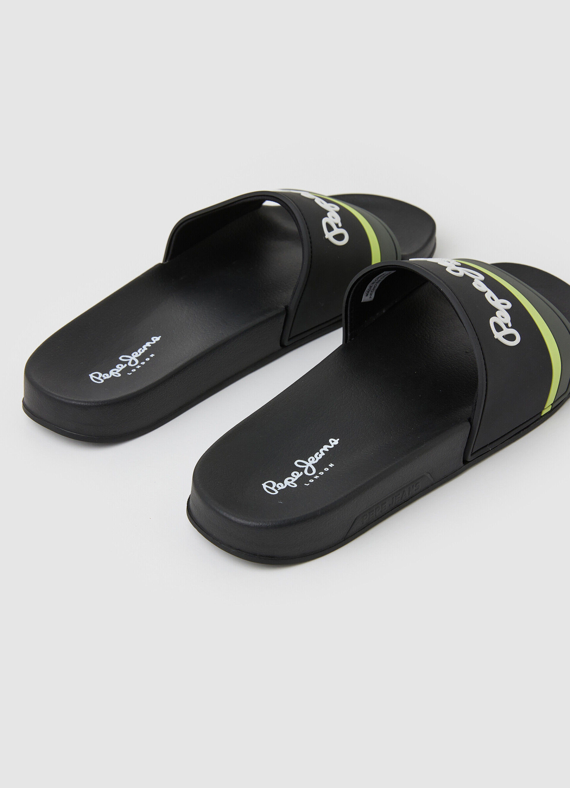 Chinelo de praia Portobello Slider - preto