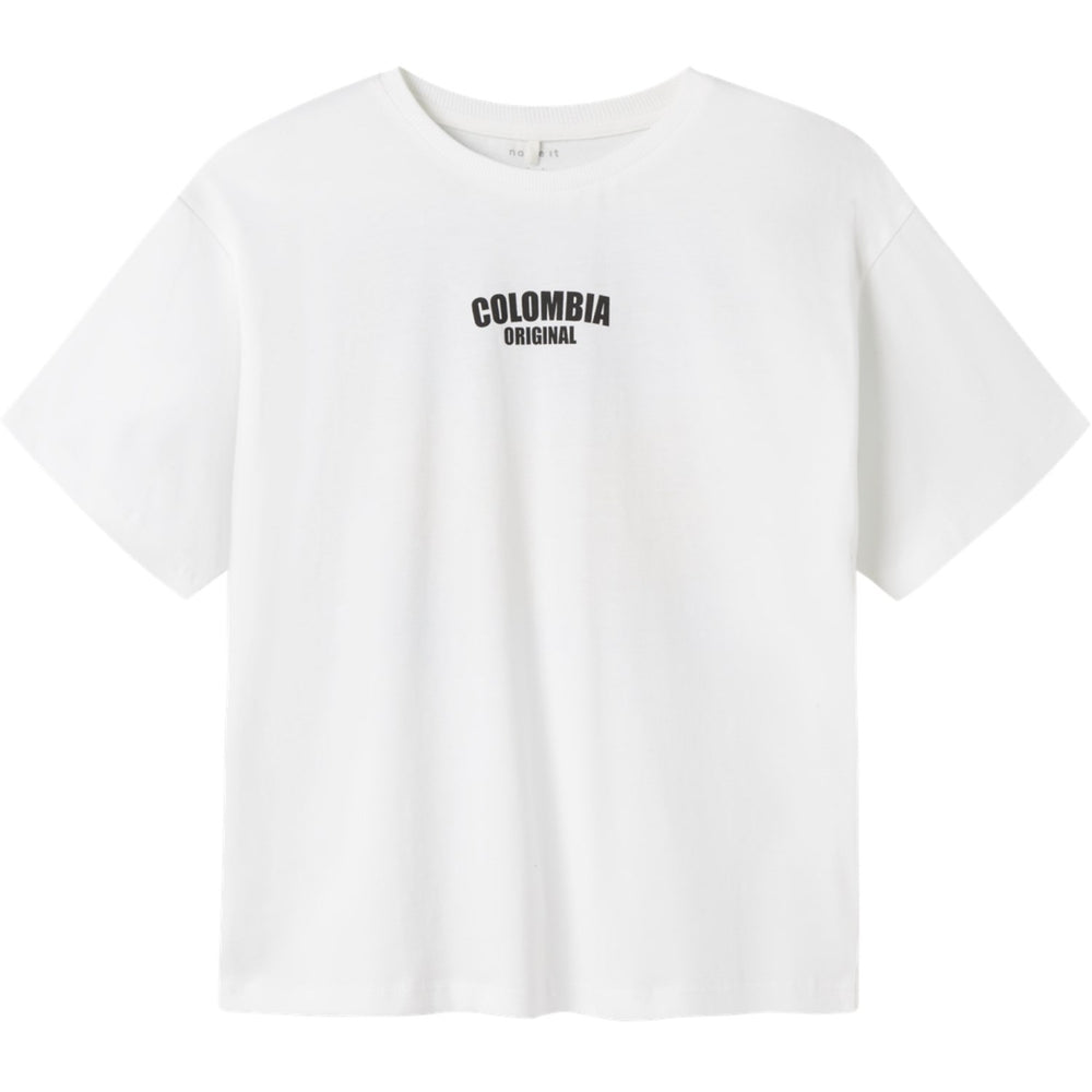 Køb Name It Bright White Milky Blue Nkmjacob Rlx Ss Top Box