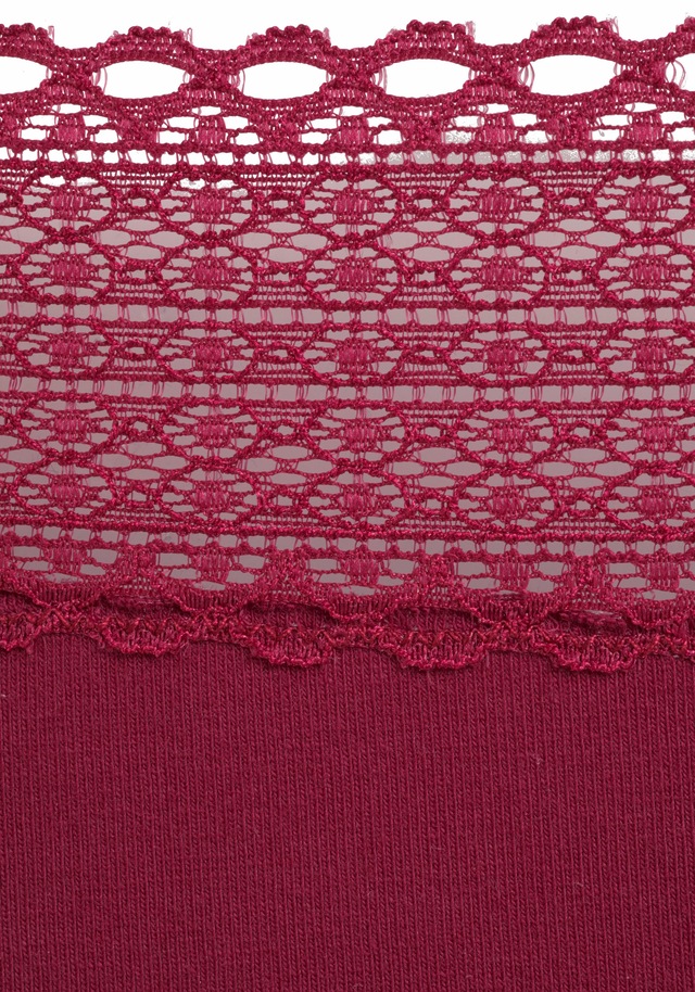 s.Oliver Panty , aus elastischer Baumwoll-Qualität mit grafischer Spitze