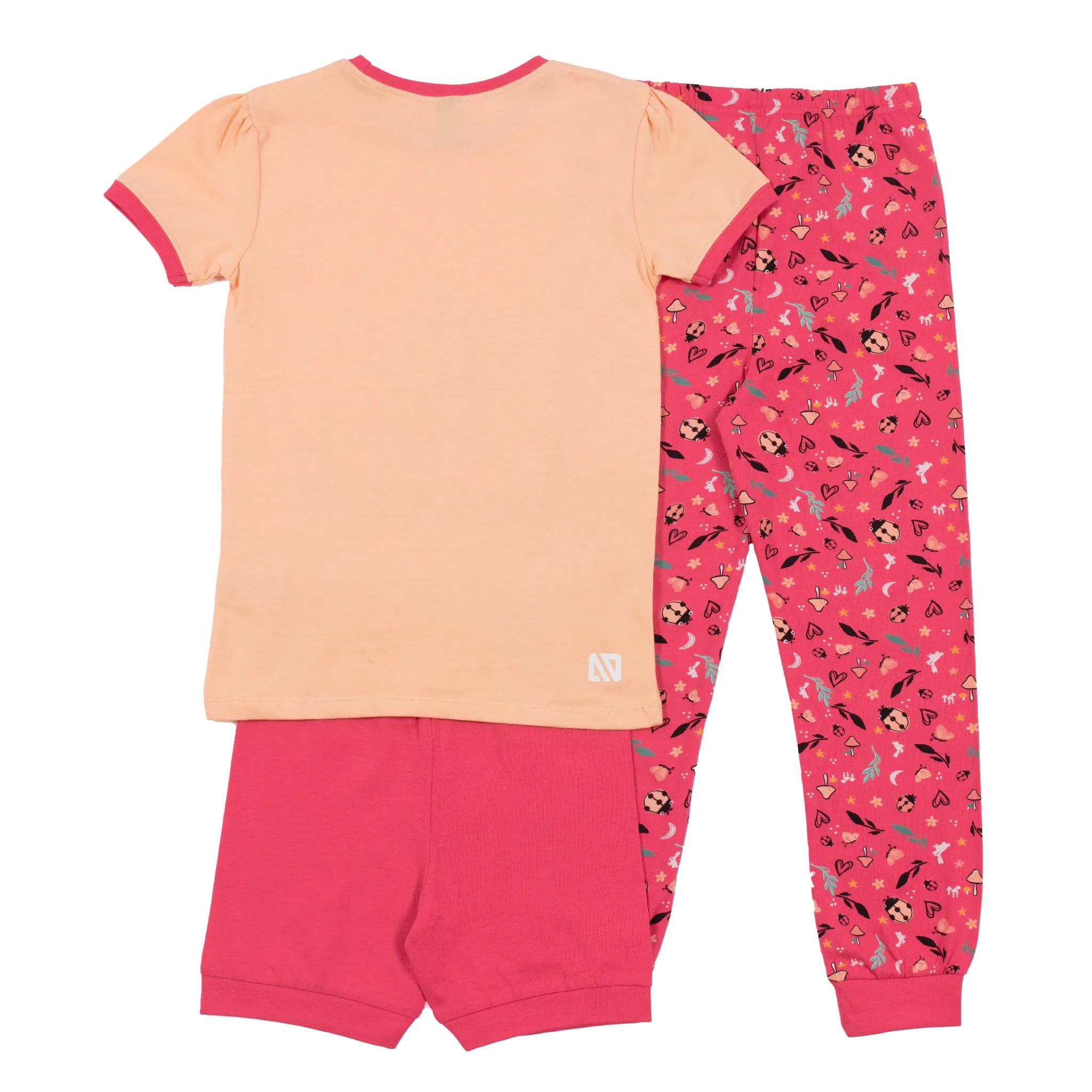 Nanö Pyjama 3 Pièces Coccinelle 7-12ans