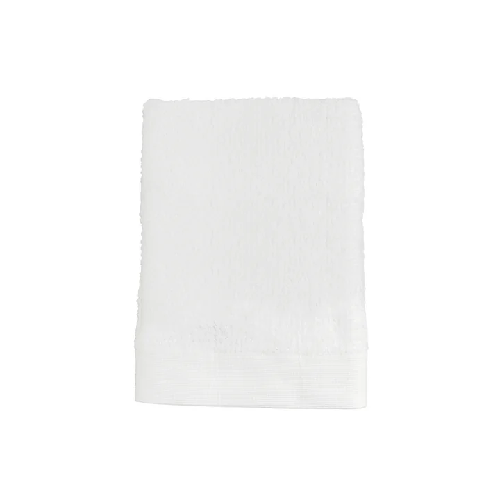 Zone Denmark - Classic Gästehandtuch, 50 x 70 cm, weiss