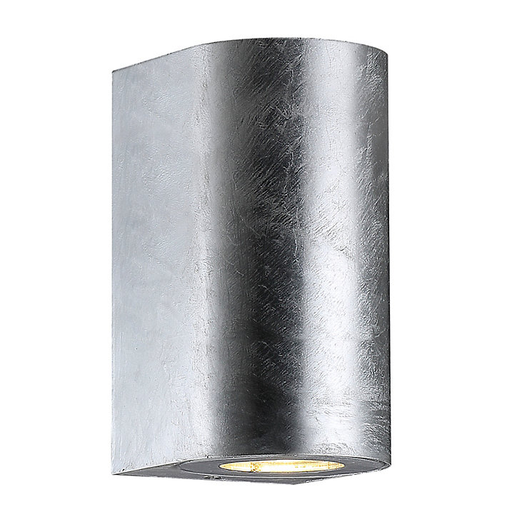 Applique murale extérieure Canto Maxi 2 2xGU10 IP44 28W Galva Nordlux