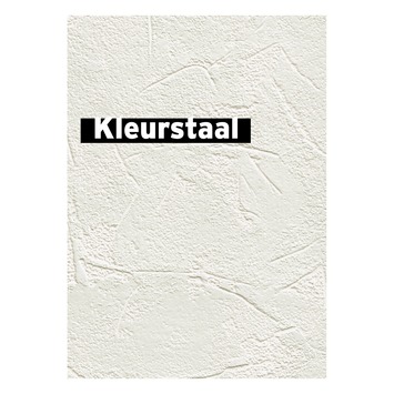 Behangstaal vliesbehang Stuc strepen wit 103999