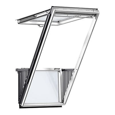 Verrière balcon Velux GDL Triple vitrage blanc SK19 114 x h.92 cm