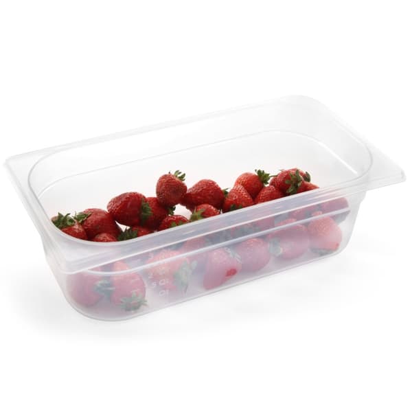 Gastronomibeholder laget av polypropylen GN 1/1 høyde 100 mm - Hendi 880029
