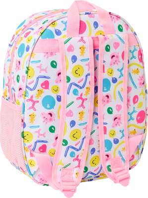 Peppa Gris 3D Ryggsekk 8.5L, Blå/Rosa