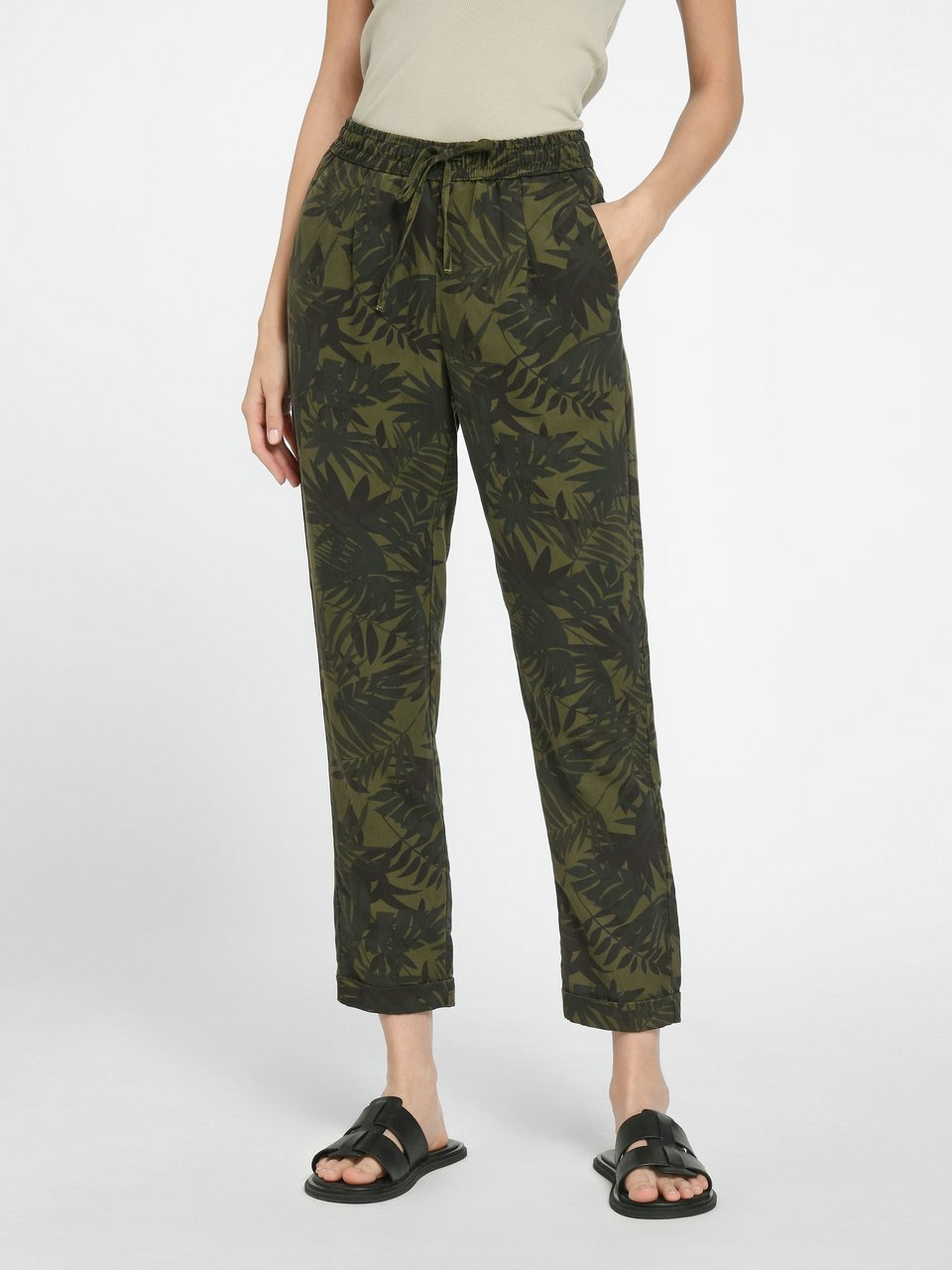 Knöchellange Hose Passform Cornelia
