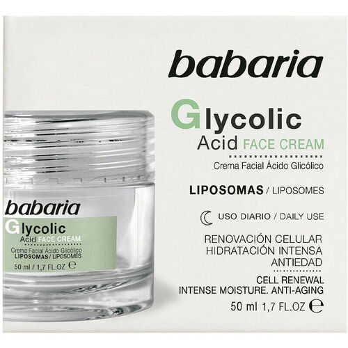 Babaria - Glycolic Acid Crema Facial Renovación Celular