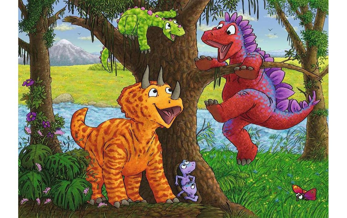 Ravensburger Puzzle »Spielende Dinos«