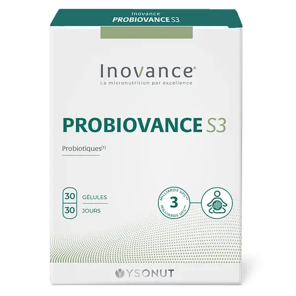 Inovance Probiovance S3 Probiotiques 30 gélules