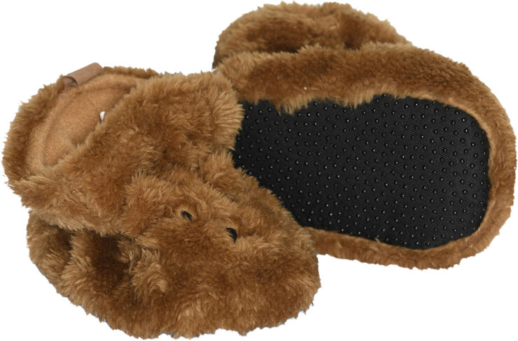Melton Bear fluffy slippers Apple cinnamon