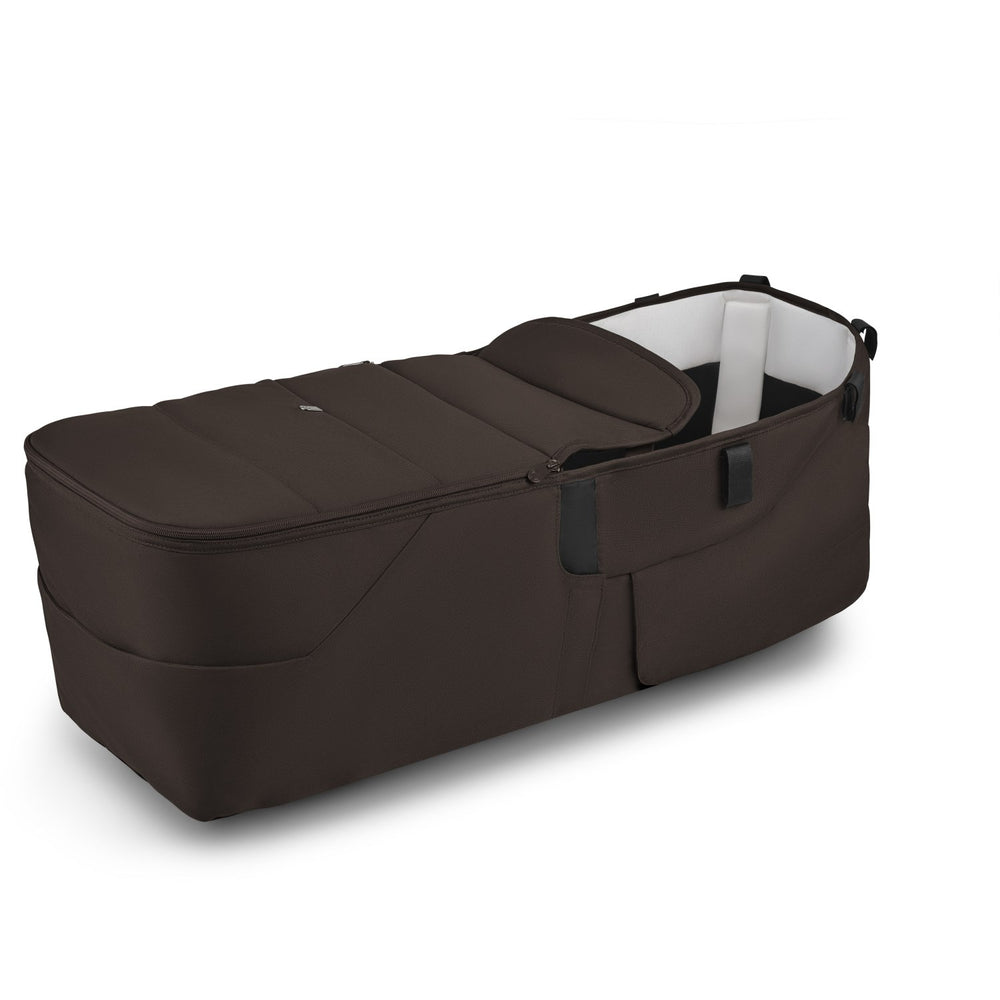 Køb Bugaboo Donkey 6 Twin Bassinet Stof Complete Cocoa Brown