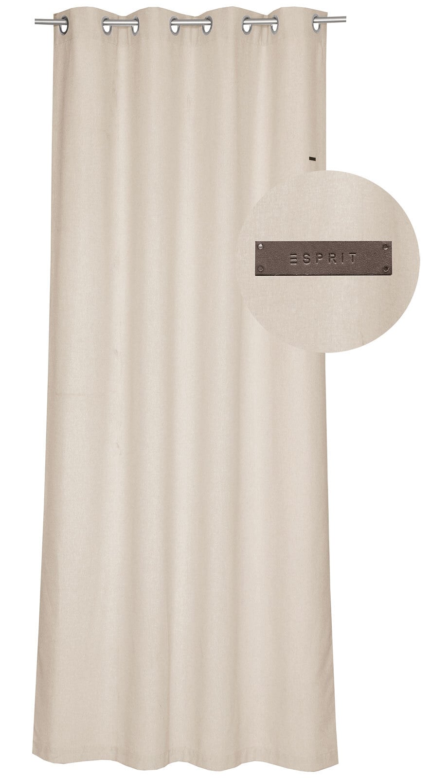 ESPRIT Ösenschal HARP 140 x 250 cm beige