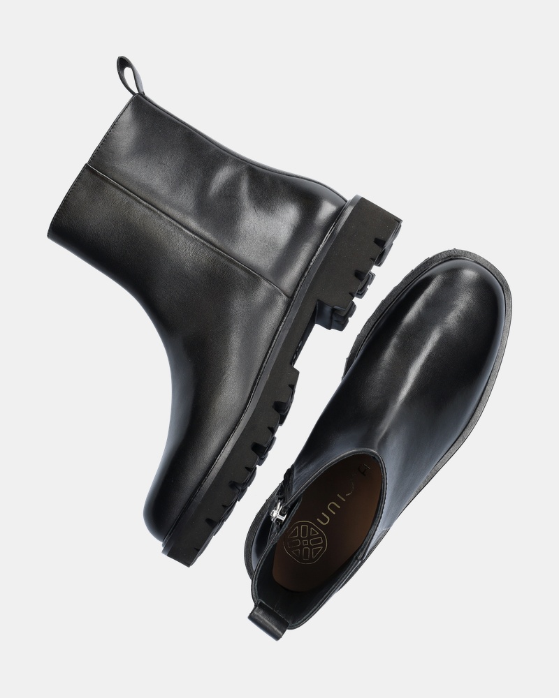 Unisa Faye Rits- & gesloten boots  - zwart