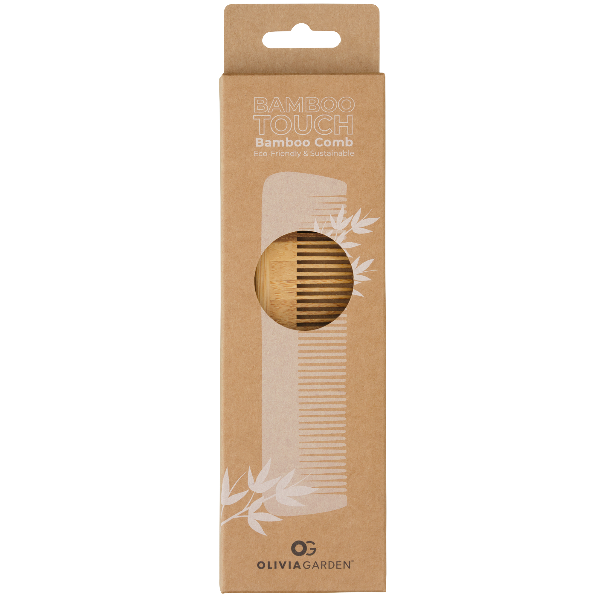 Peigne Bamboo Touch Cheveux Fins Olivia Garden