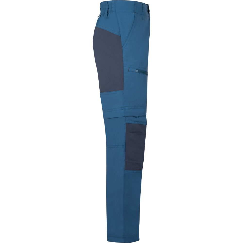 Trollkids Nordfjord Zip-off Hose Kinder madeira blue