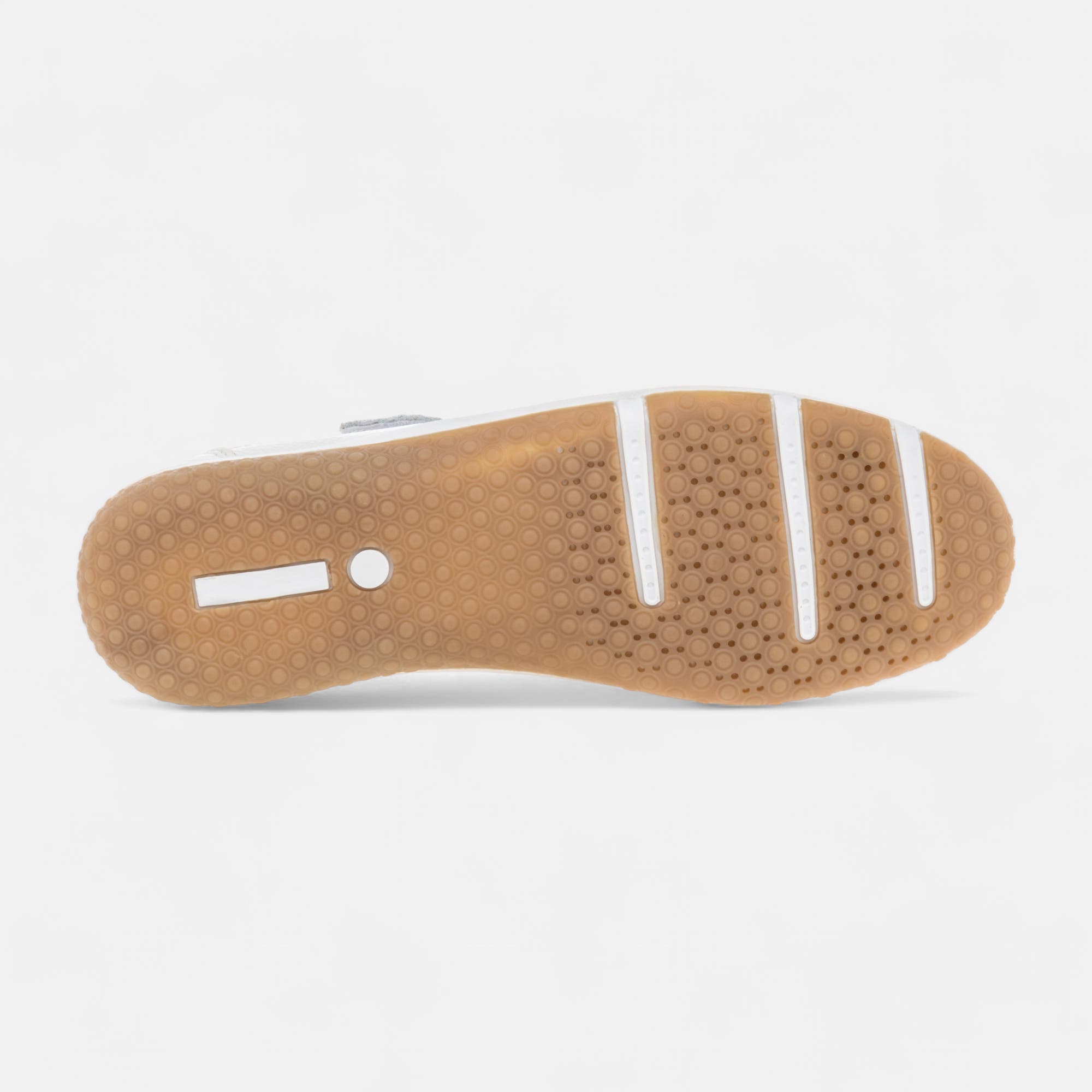 Escarpins pieds sensibles Femme en cuir blanc