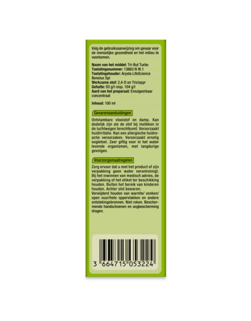 Protect Garden Tri-But Turbo Hardnekkig - Onkruidbestrijding - 100 ml