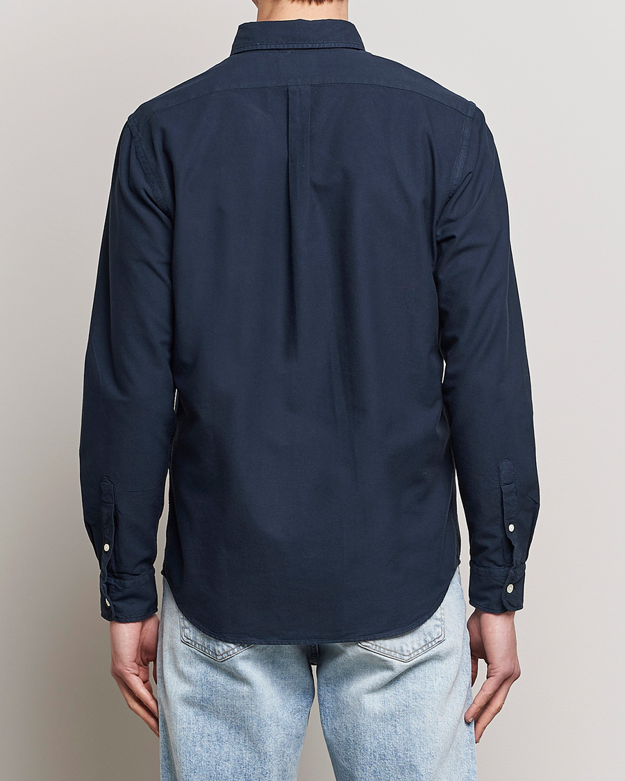 Colorful Standard Classic Organic Oxford Button Down Shirt Navy Blue