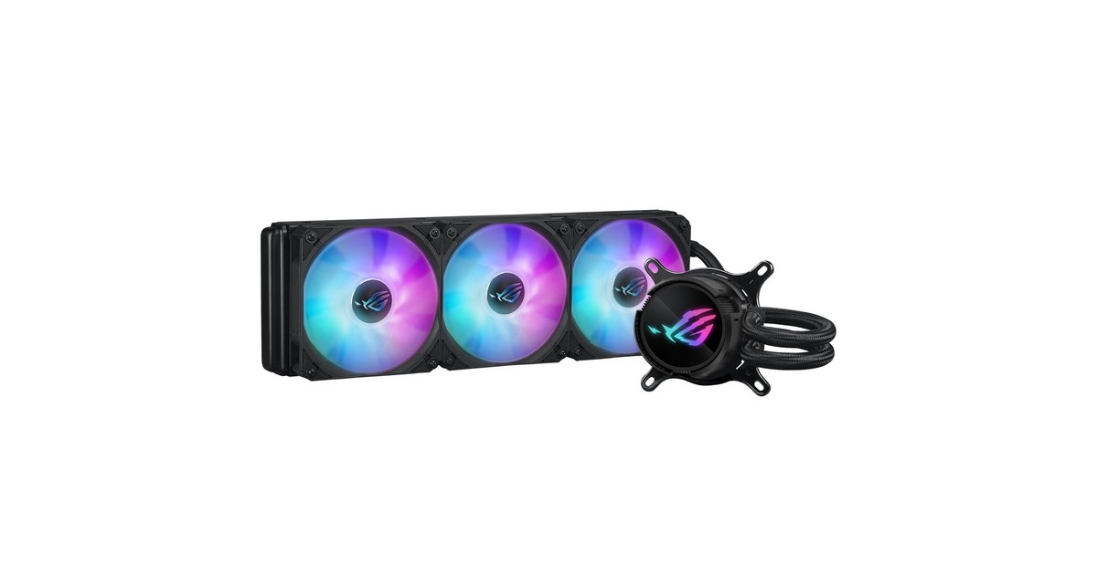 ASUSROG STRIX LC III 360 ARGB waterkoeling  (Zwart, 4-pins PWM fan-connector)