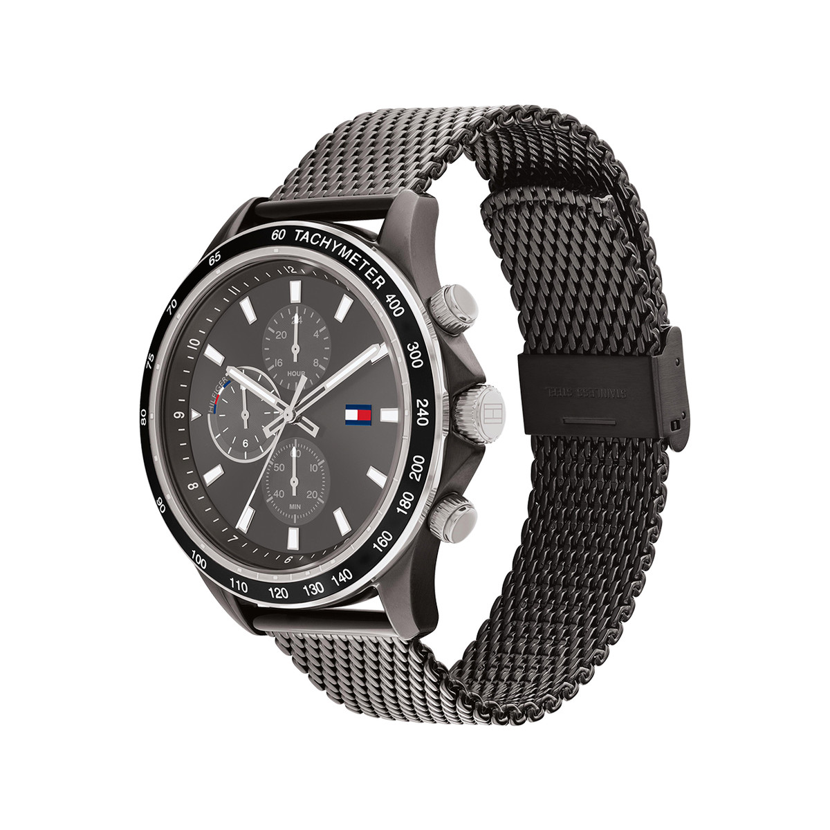 Montre TOMMY HILFIGER Miles homme bracelet acier gris