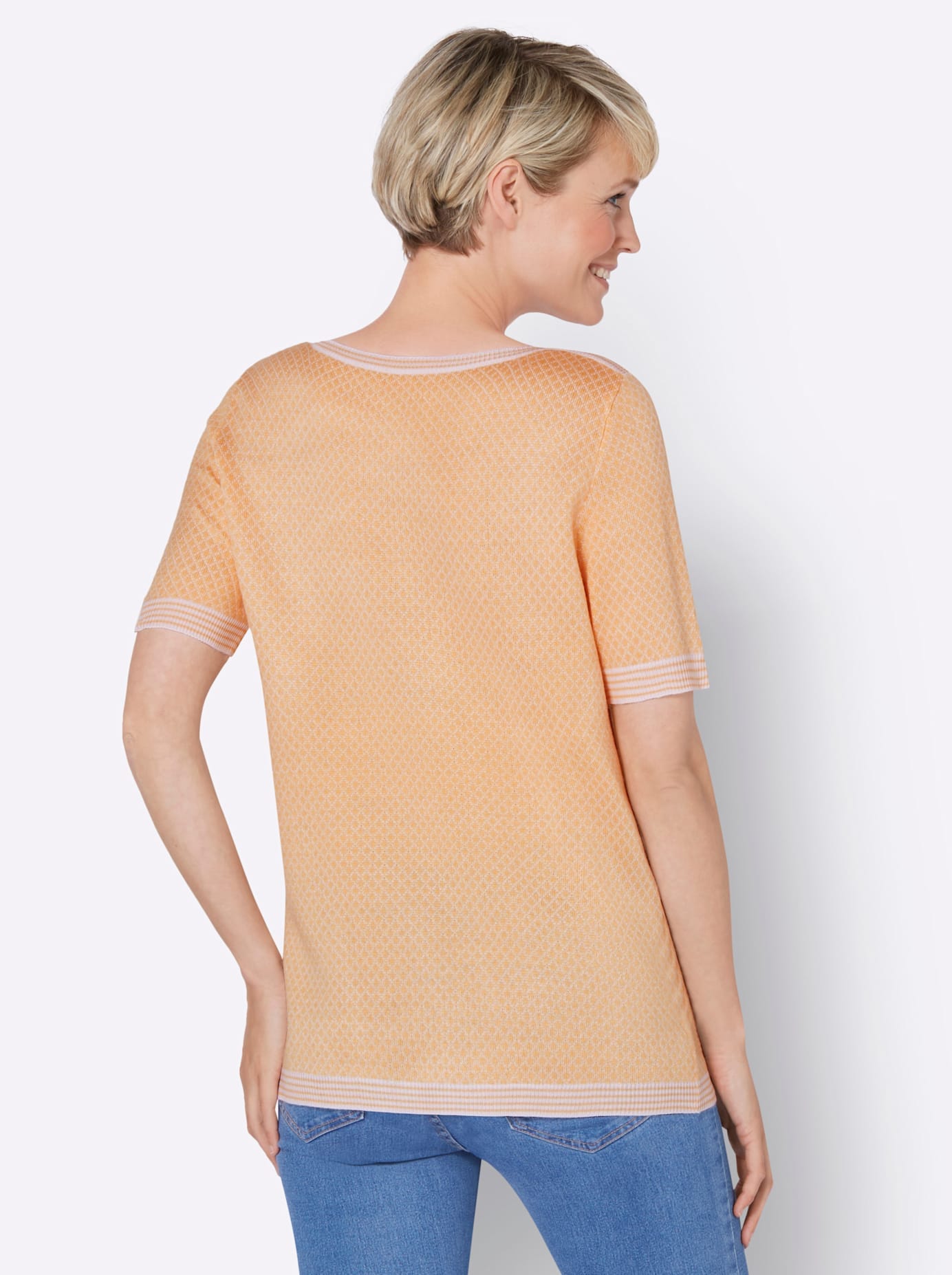 Classic Basics Kurzarmpullover »U-Boot-Pullover«