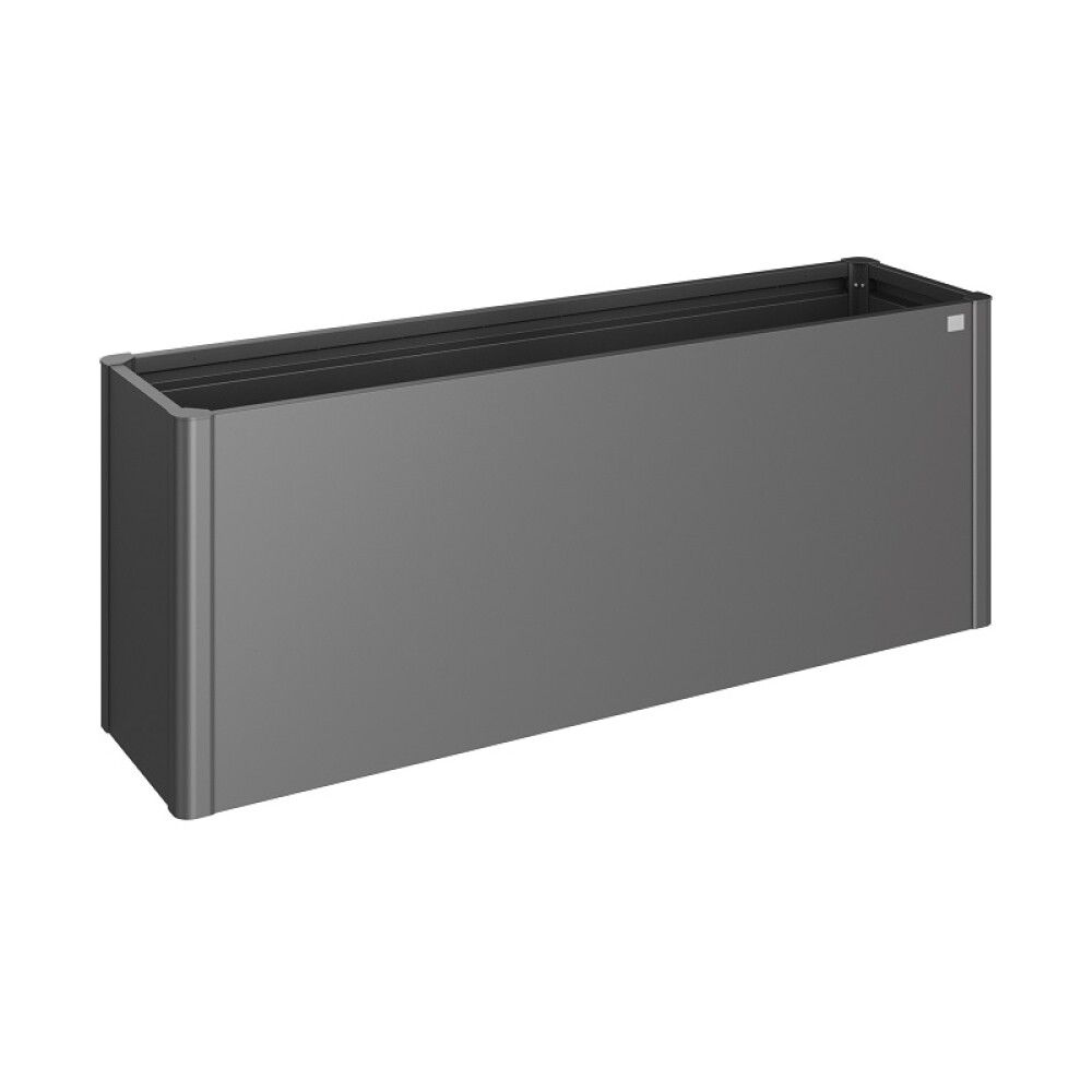 HØYBED BIOHORT METALLIC MØRK GRÅ B201XD53XH77 CM