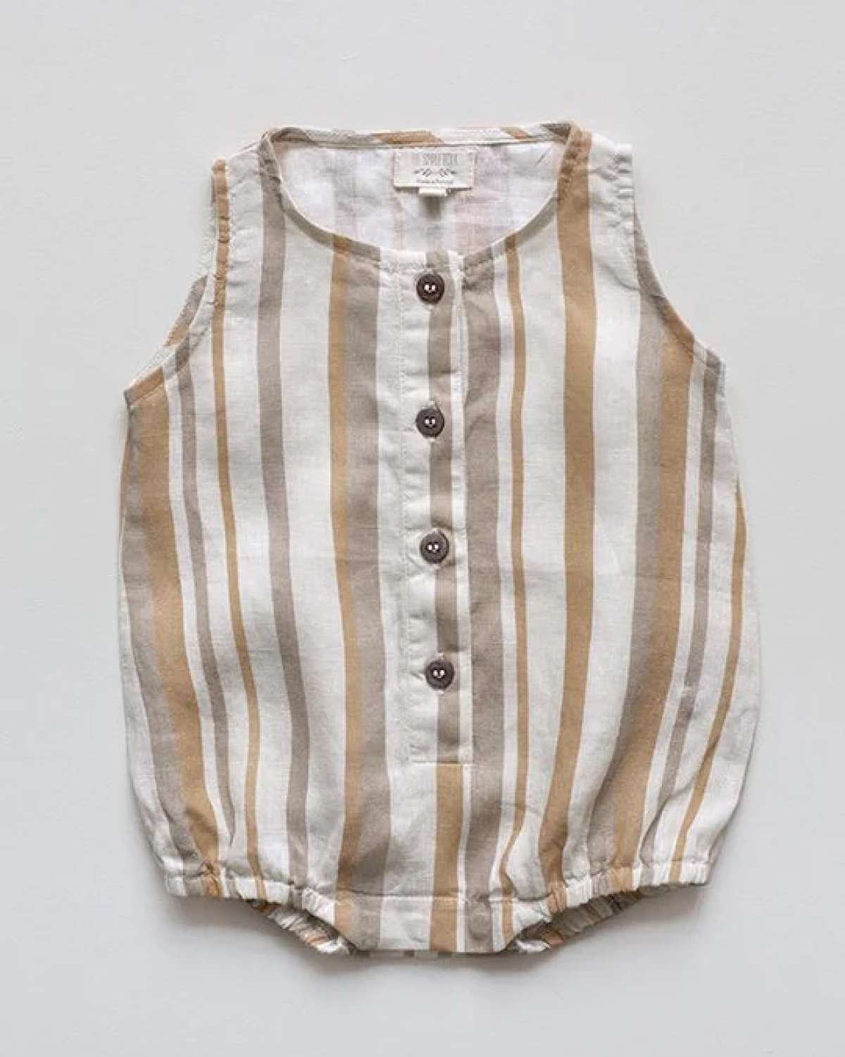 Romper Singlet – The Freedom Romper – 100% Øk. Lin