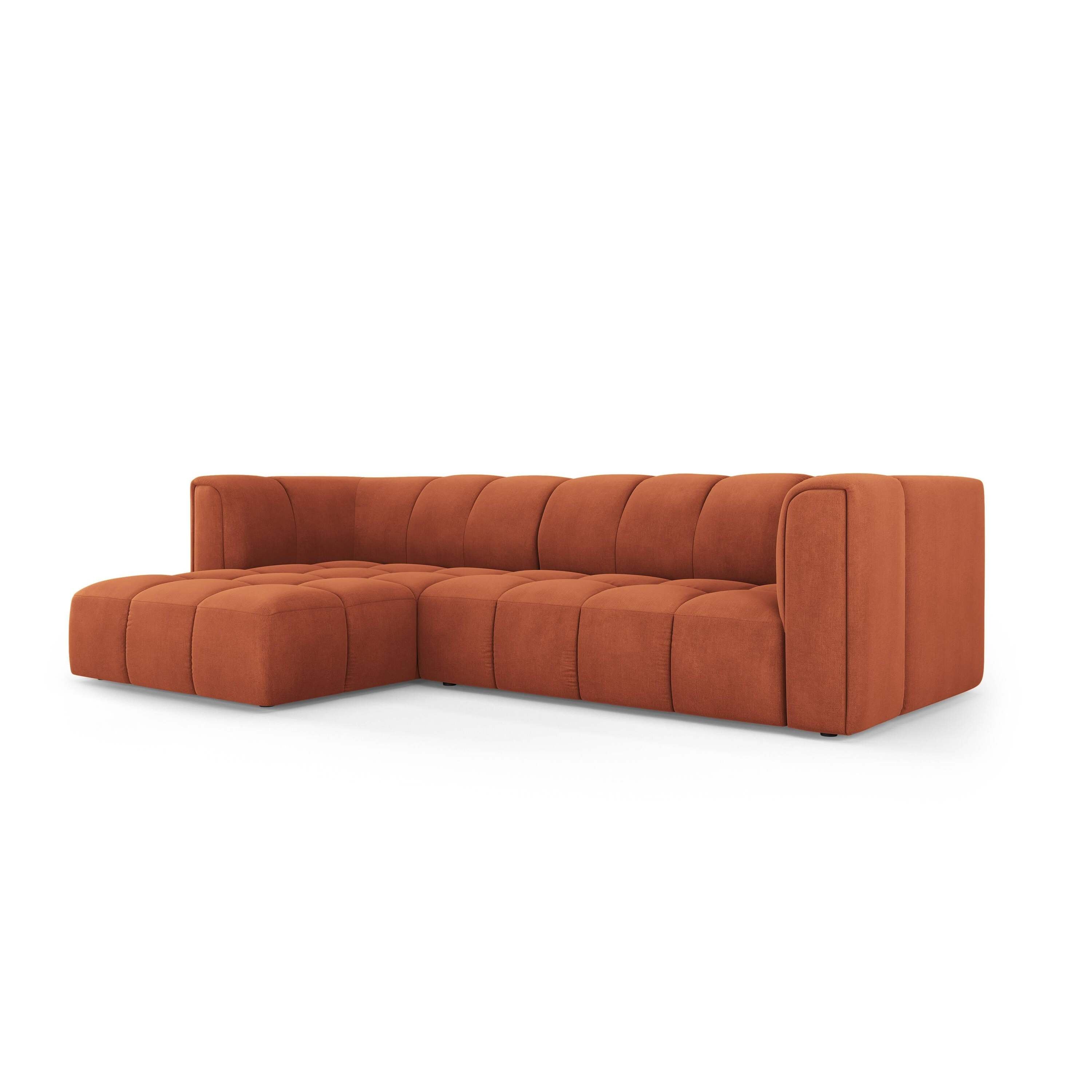 Milo Casa Hoekbank Francesca chenille links 3-zits