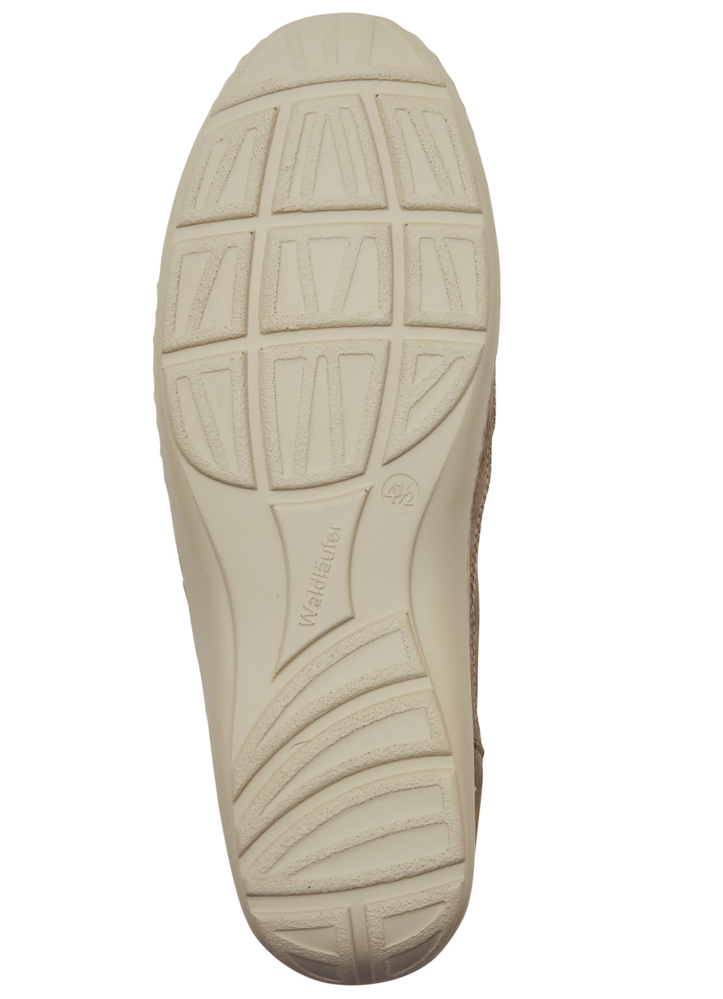 Waldläufer Slipper mit Leder-Massagefußbett