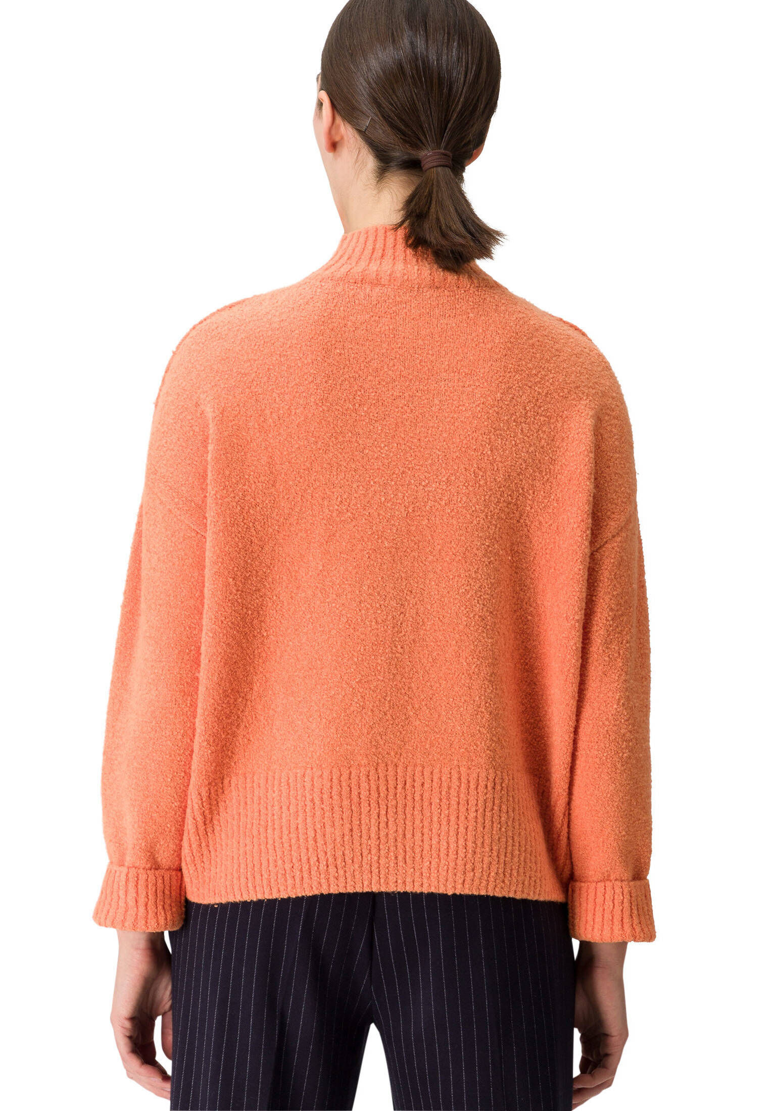 zero| Damen Pullover mit Rollkragen